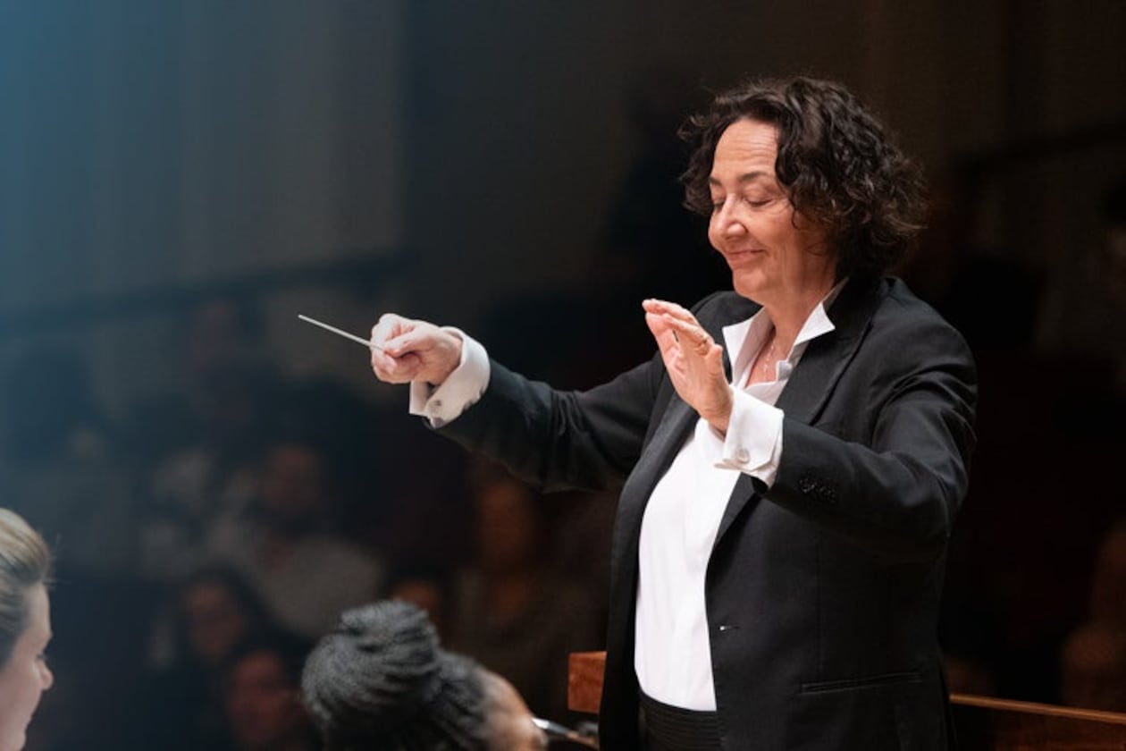 Nathalie Stutzmann will be the Atlanta Symphony Orchestra's music director for three more seasons. (Courtesy of Atlanta Symphony Orchestra)