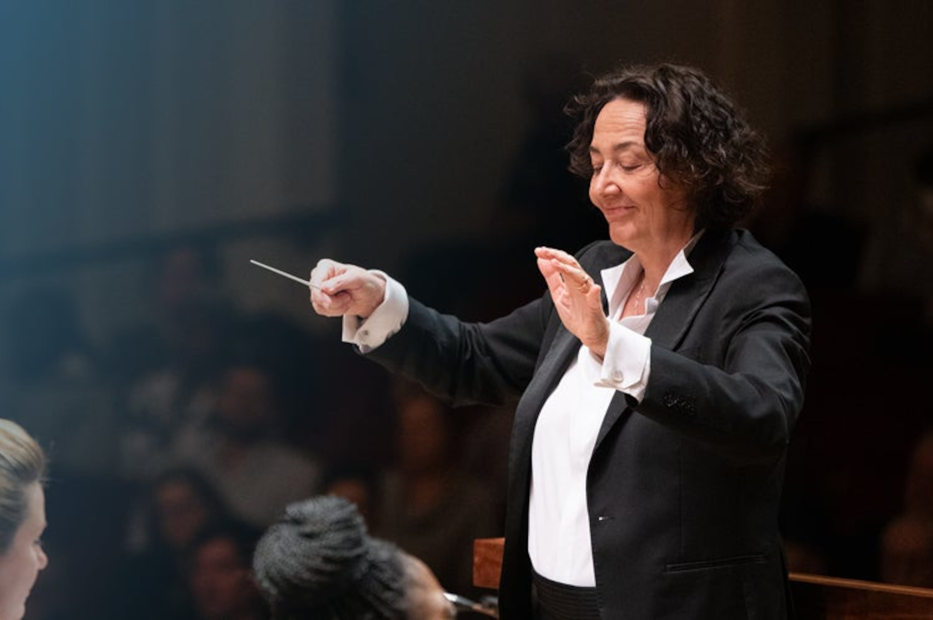 Nathalie Stutzmann will serve three more seasons as ASO’s music director