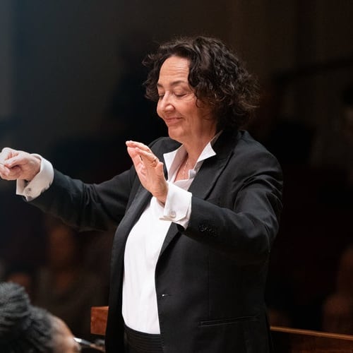 Nathalie Stutzmann will be the Atlanta Symphony Orchestra's music director for three more seasons. (Courtesy of Atlanta Symphony Orchestra)