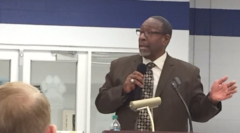 Superintendent Steve Green of DeKalb County is going into his third year of leadership in the formerly problematic district. The school system is holding a pep rally for teachers today to prepare for the first day of school Monday. Photo by Christopher Quinn