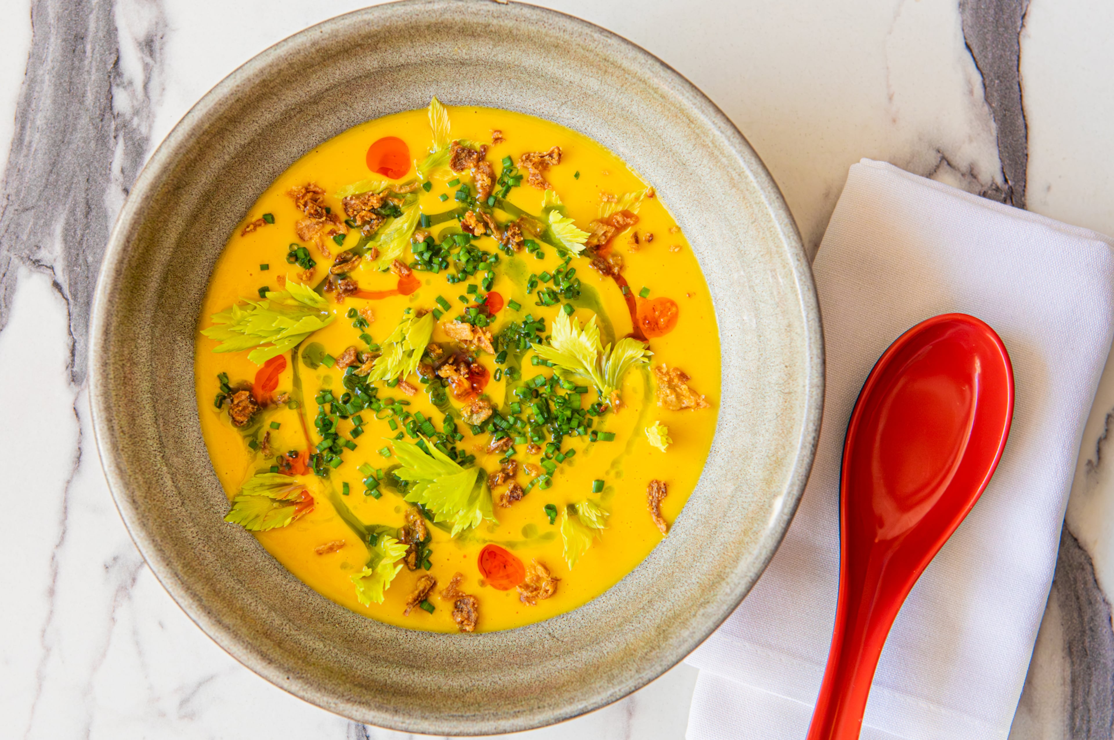 111625 menu Ruby Chow's Sweet Corn Soup