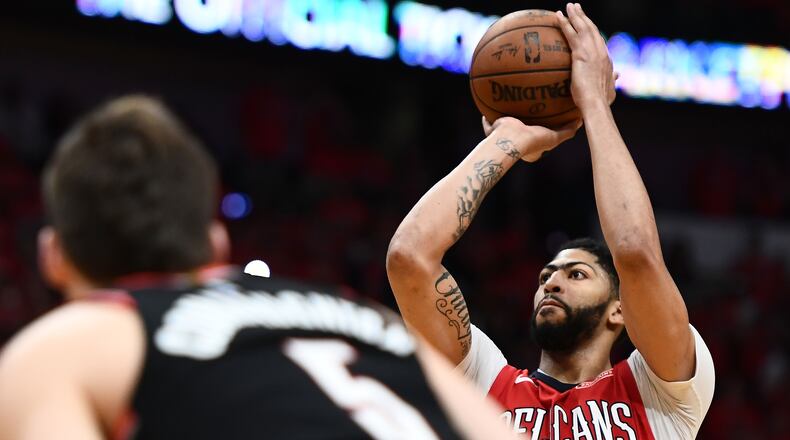 Anthony Davis was the No. 1 overall pick in the 2012 draft when the now-Pelicans moved up from the fourth spot.