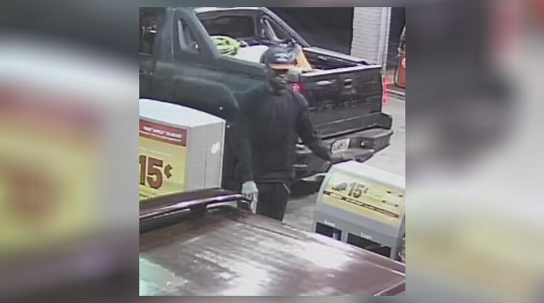 Smyrna police are searching for a man they say shot and killed another man at a Texaco on Monday night. (Credit: Smyrna Police Department)