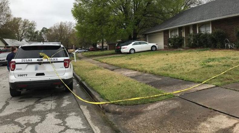 Police in Tulsa were investigating a murder-suicide Sunday.