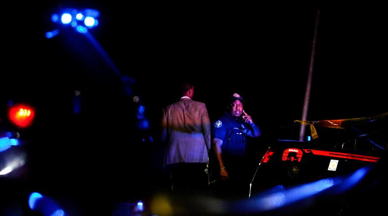 Atlanta police investigated a deadly shooting on Lynfield Drive in southwest Atlanta.