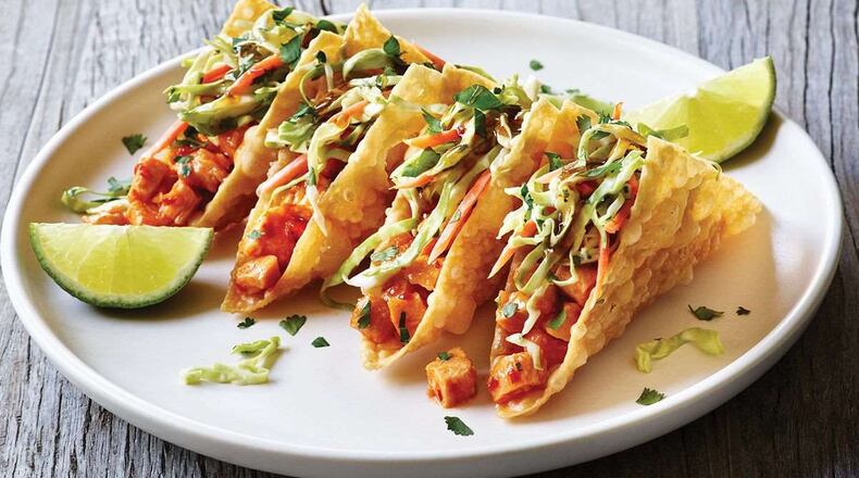 Wonton Tacos from Applebee's.