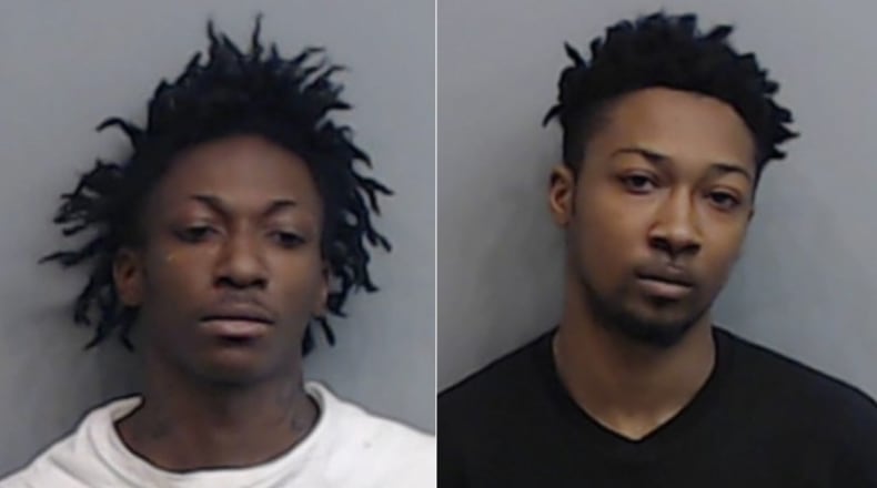 Reginald Bryant (left), Javonne Spencer