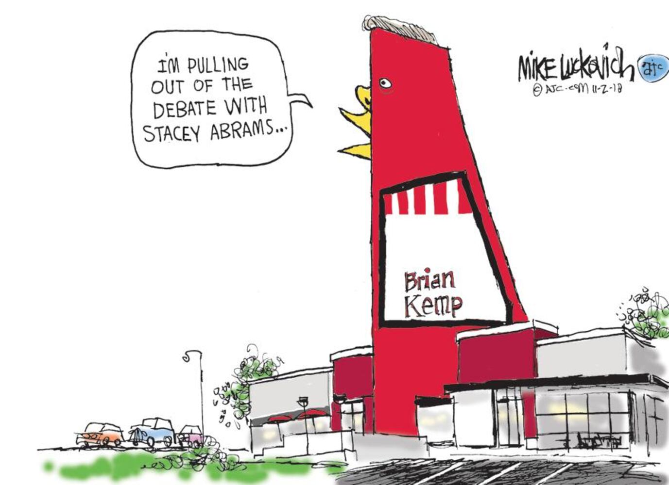 Mike Luckovich’s Round File for October 2018