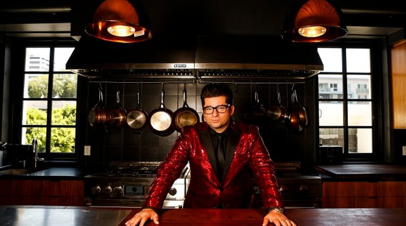 Billy Harris poses for a portrait at Redbird restaurant in Los Angeles, Calif. (Maria Cardona/Los Angeles Times/TNS)