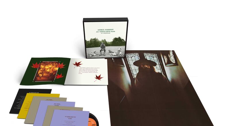 The deluxe 50th anniversary edition of George Harrison's "All Things Must Pass."