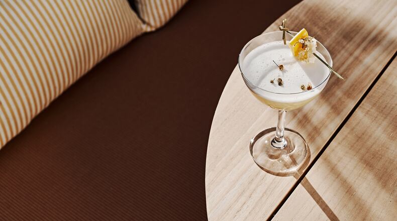 The Bee's Knees cocktail from Willow Bar. (Courtesy of Andrew Thomas Lee)