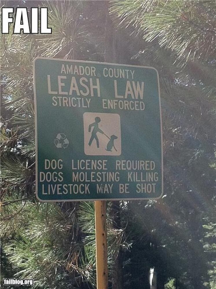 Funny signs