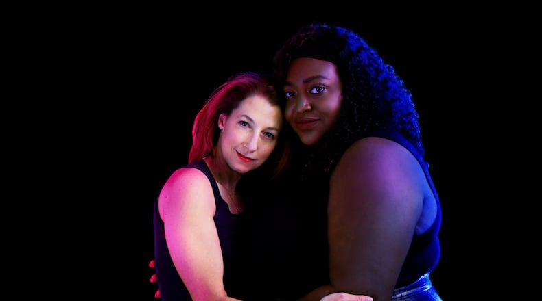 Park Krausen (left) and Candy McLellan in “Bright Half Life,” a winter theater highlight opening at Theatrical Outfit on Feb. 2.