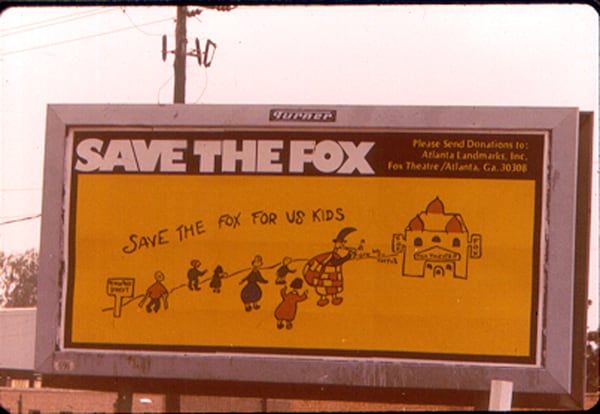 In 1976, the U.S. Department of the Interior made the Fox a National Historic Landmark, saving it from the wrecking ball. (Courtesy of Fox Theatre Archives) 
