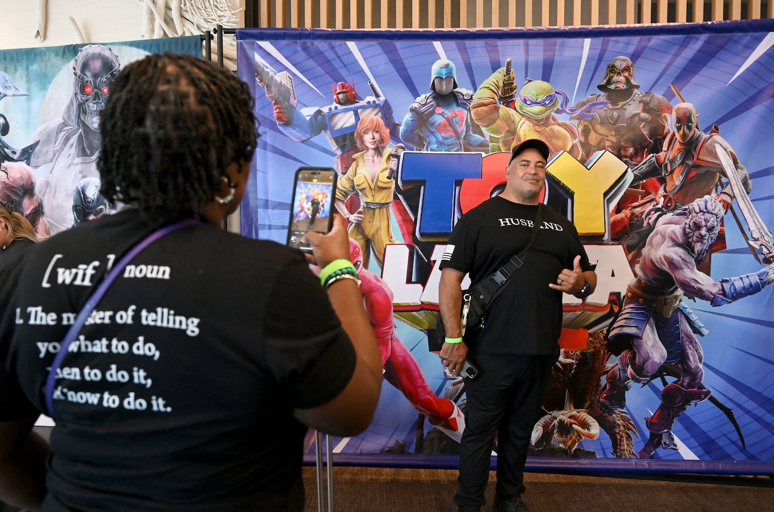 Toy designer David Vonner at Toylanta