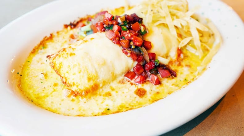 Georgia Grille’s Lobster Enchiladas. Courtesy of Karen Hilliard