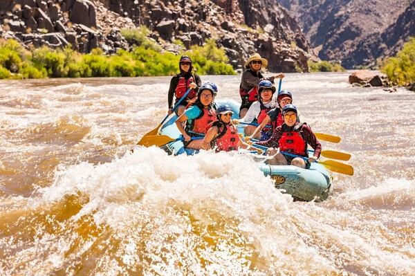 Hualapai River Runners is the only outfitter that offers one-day rafting trips through the Grand Canyon.
(Courtesy of Grand Canyon West)
