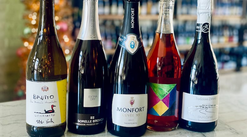 Here's a recommended selection of Italian sparkling wines. Krista Slater for The Atlanta Journal-Constitution