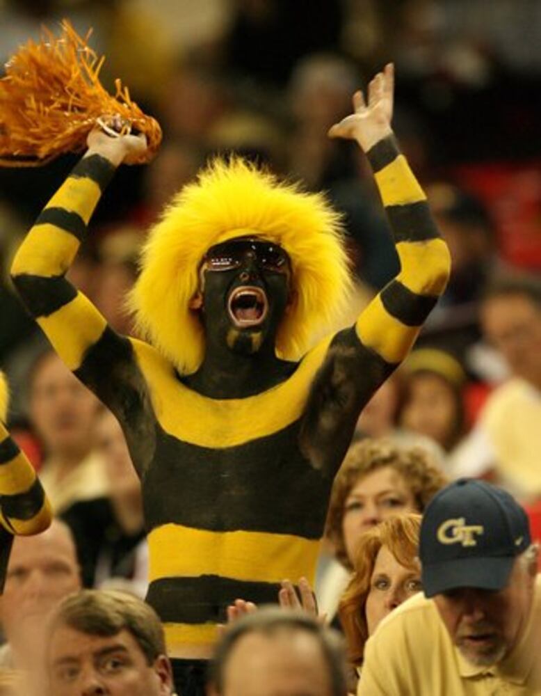 Georgia Tech fans revel at Chick-fil-A Bowl