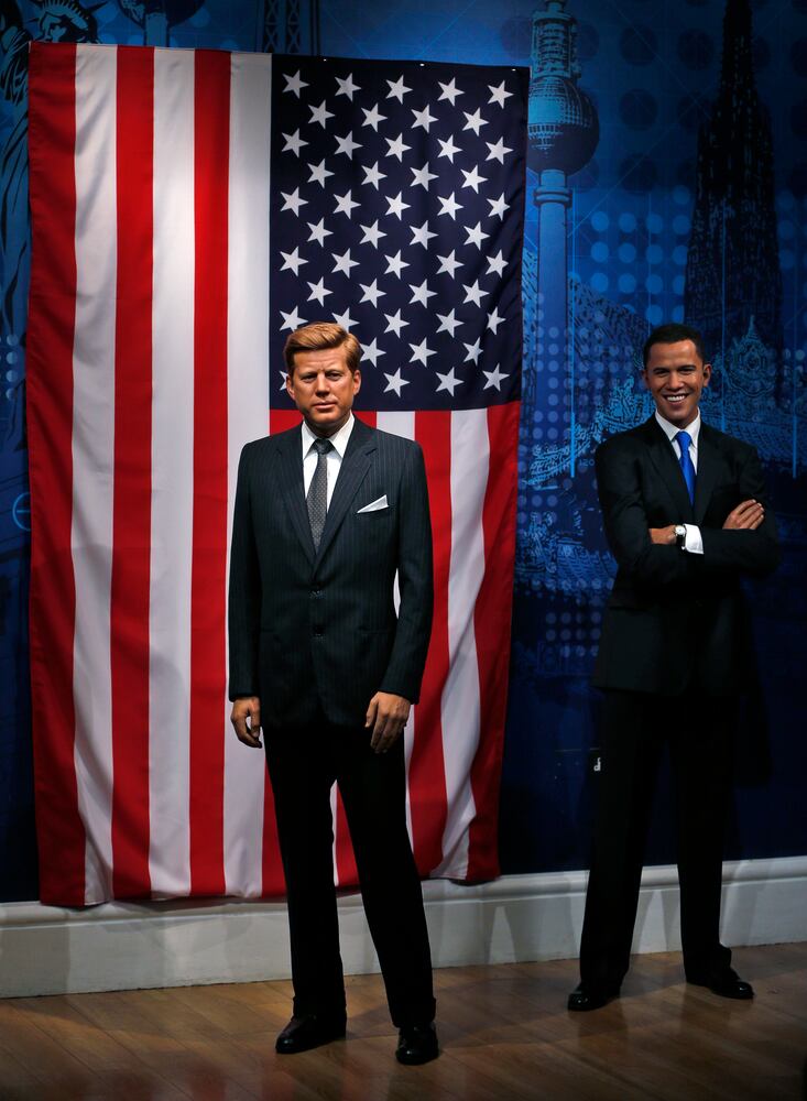 Creepy wax figures of famous people