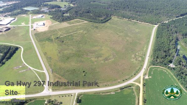 The site for Dongwon Autopart Technology's planned $30 million production facility near Swainsboro. (Courtesy of Swainsboro-Emanuel County Chamber of Commerce and Development Authority)