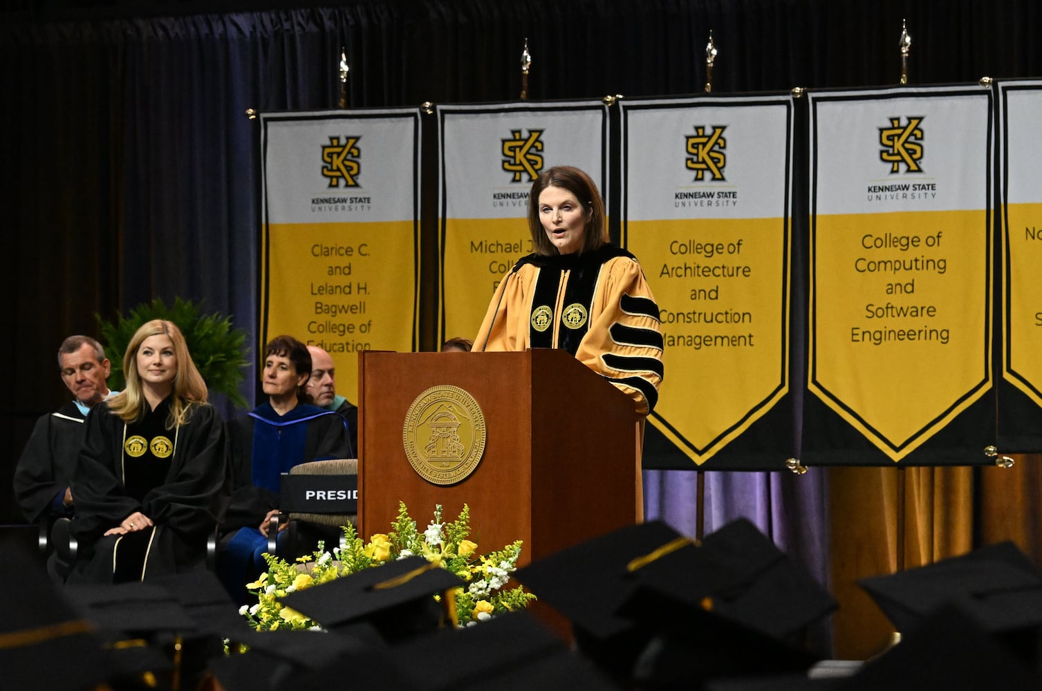 KSU commencement ceremony