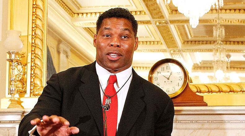 In an interview with TMZ Sports, Herschel Walker says he would have every one stand and protest outside of games if he were NFL commissioner.