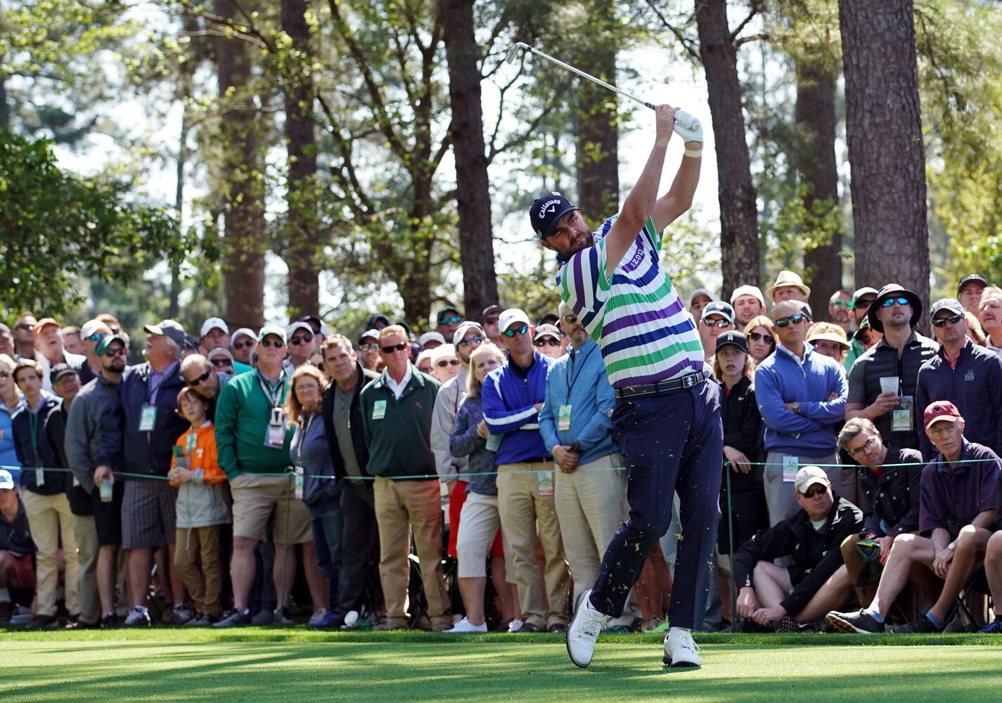 2018 Masters Tournament: First-round play