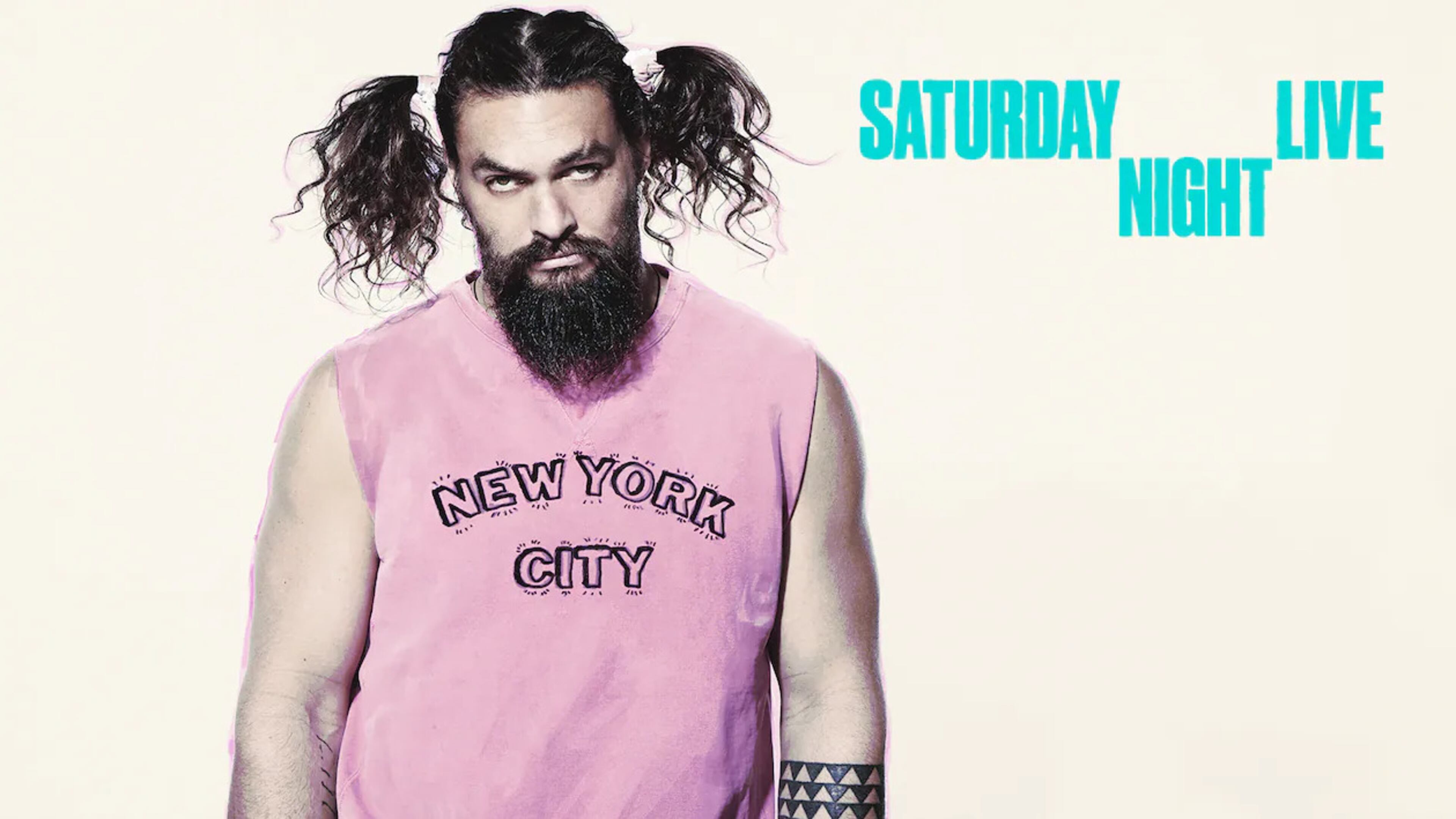 Mary Ellen Matthews liked this photo of Jason Momoa but it ultimately didn't make her book "The Art of the SNL Portrait." (Handout)