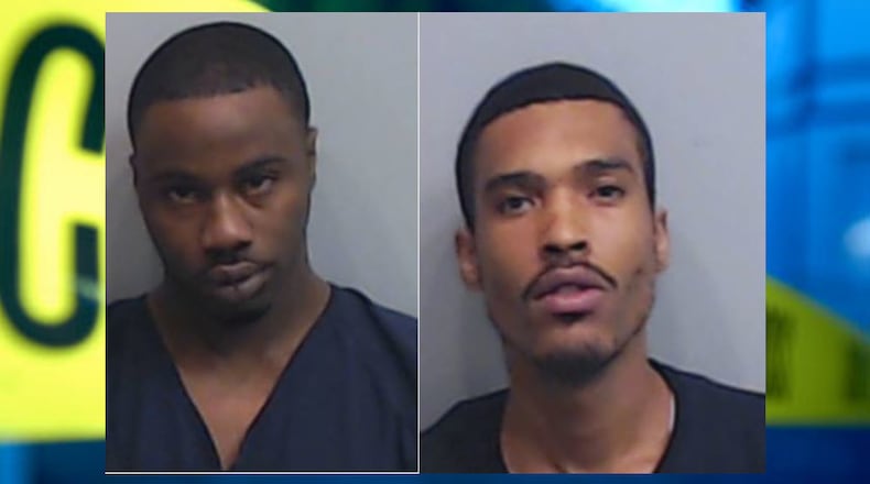 Shabazz Clay (left), Willie Fred Morgan