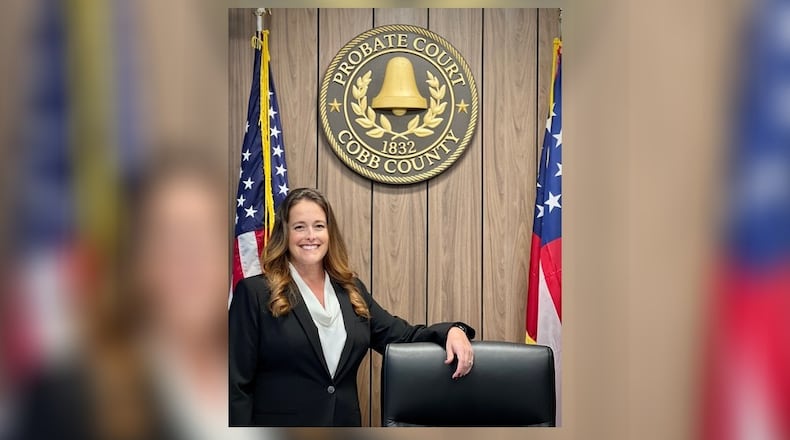 Cobb County Probate Court Chief Judge Kelli Wolk became the first woman elected to her position in 2008.