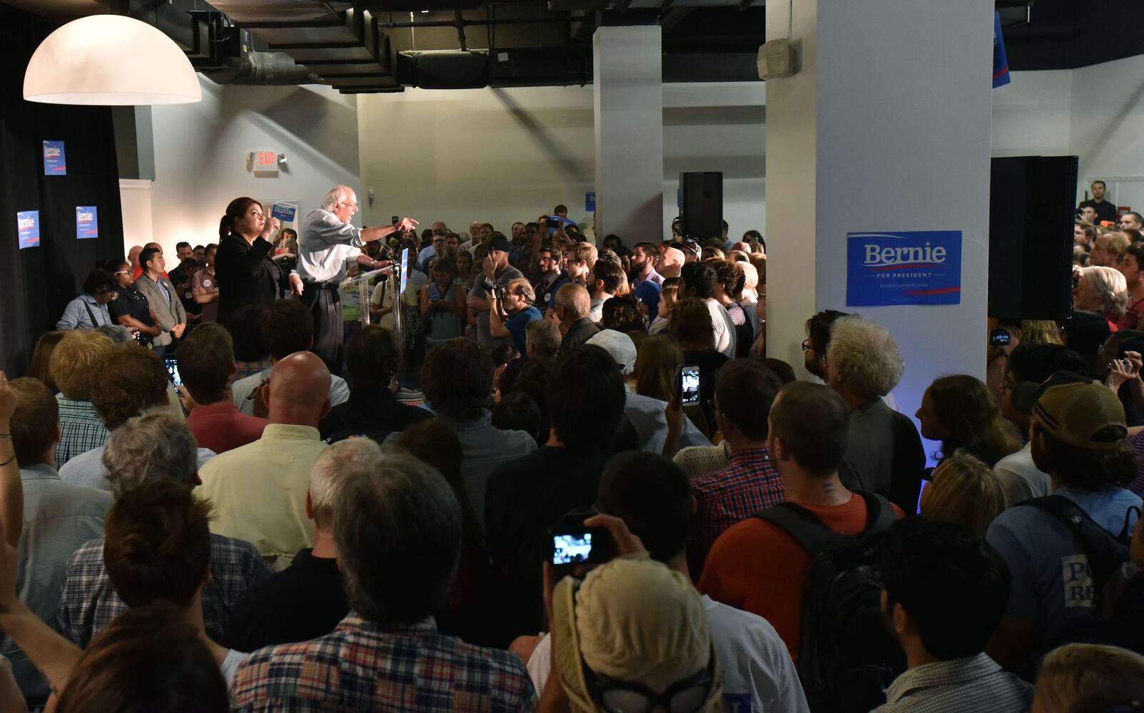 Bernie Sanders in Atlanta