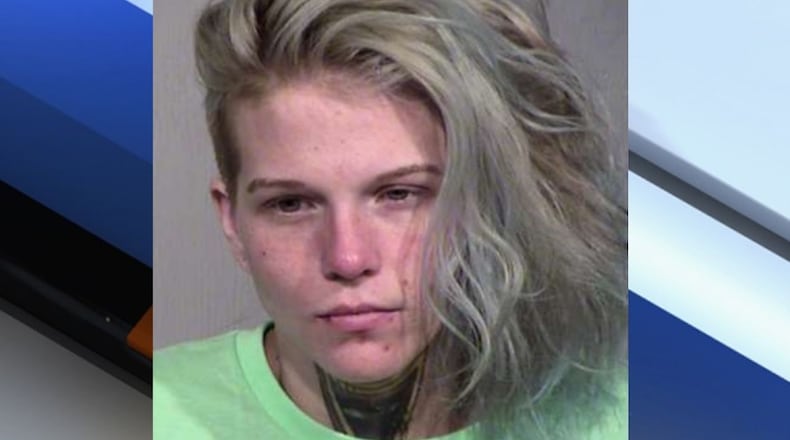 Alexa Mills was arrested by Paradise Valley police.