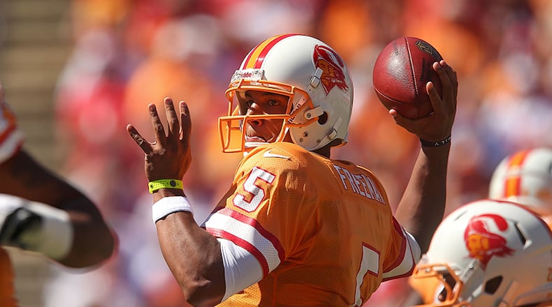 QB Josh Freeman won't have Bucco Bruce by his side this season.
