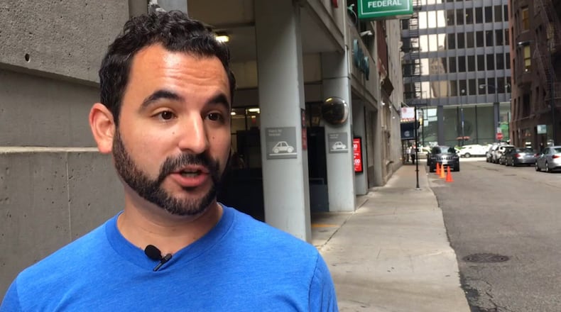 Mark Lawrence, CEO of SpotHero. (Ally Marotti/ Chicago Tribune/TNS)