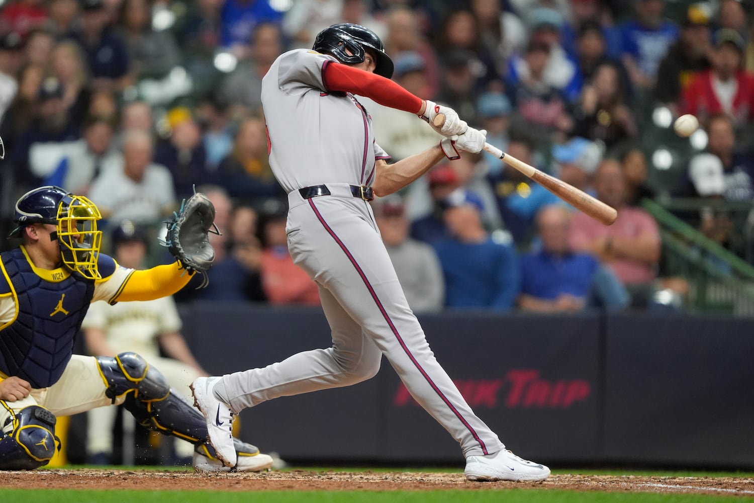 Braves Brewers Baseball