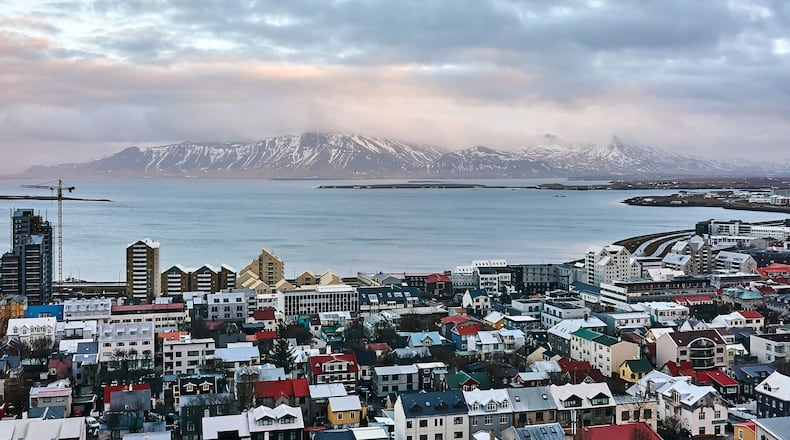 Iceland, a Nordic island nation off the coast of Greenland in the Norwegian Sea, is known for its glaciers, fjords, lava formations, and hot springs.