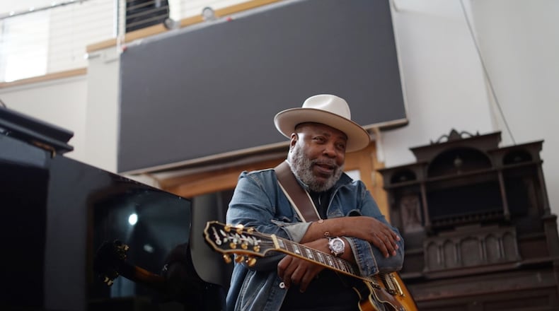 The son of a legendary jazz guitarist, Grant Green Jr. has become a major figure in Atlanta's jam band and jazz scenes. His new album is a tribute to Burt Bacharach. (Photos by Carlos York)