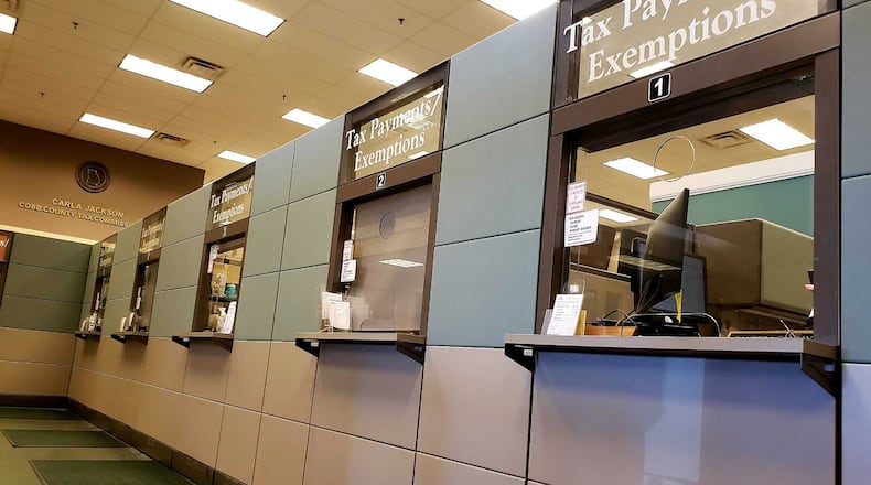 Cobb County closed its tag office at 700 South Cobb Drive in Marietta and combined its services with the renovated 2932 Canton Road office.