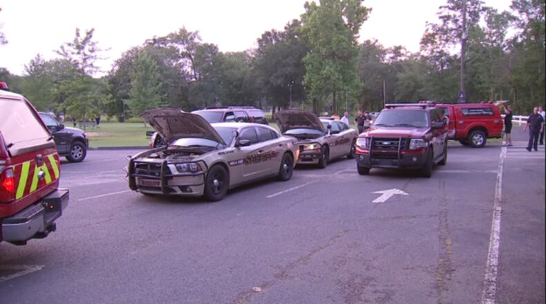 A body was found Sunday in Sweetwater Creek in Douglas County.