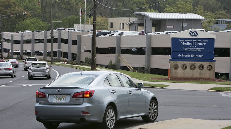 State inspectors found hazardous waste inside an Atlanta VA Medical Center parking garage. It was piled from floor to ceiling inside a portable building installed on the ground floor. FILE PHOTO