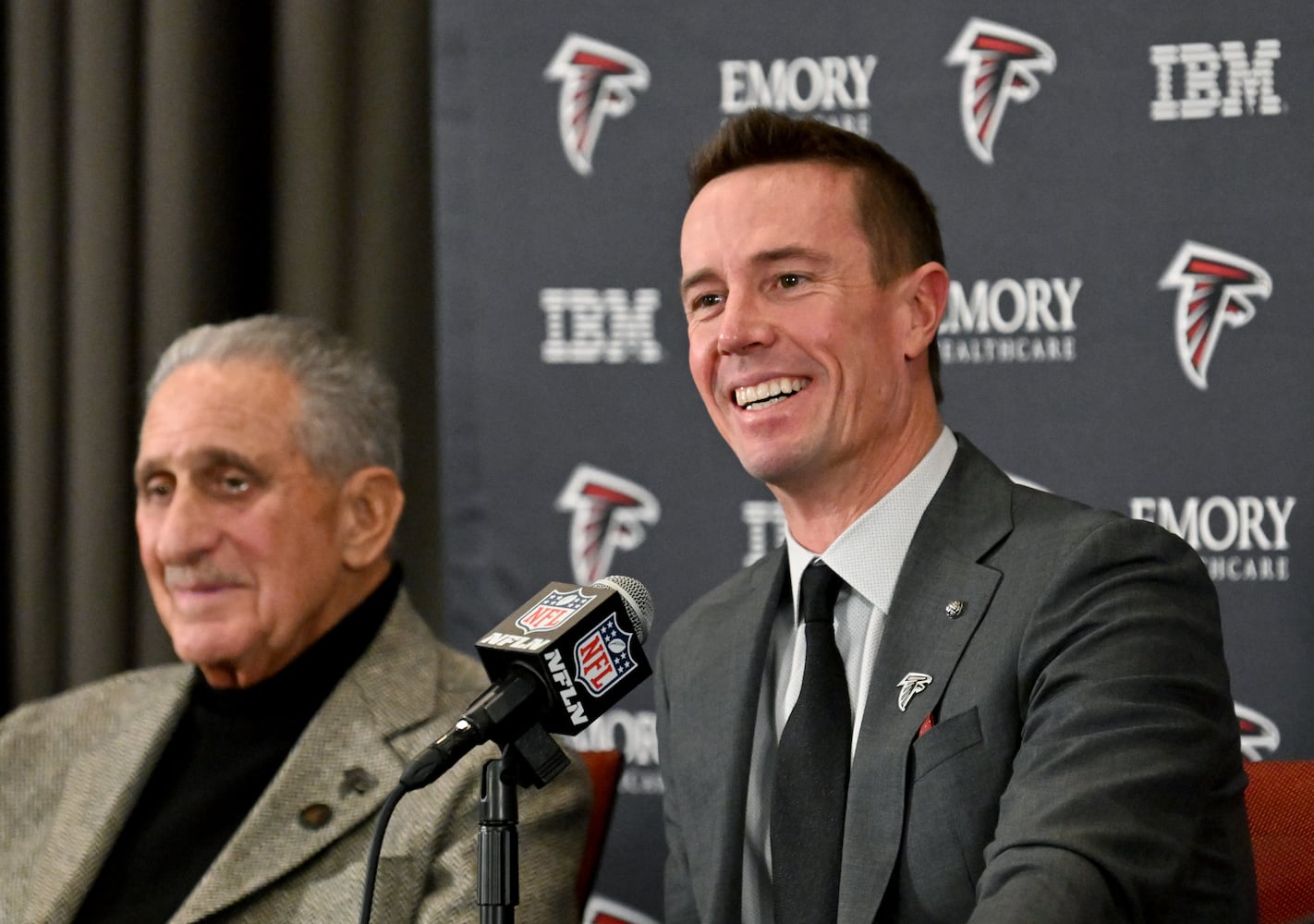 New Falcons president of football Matt Ryan