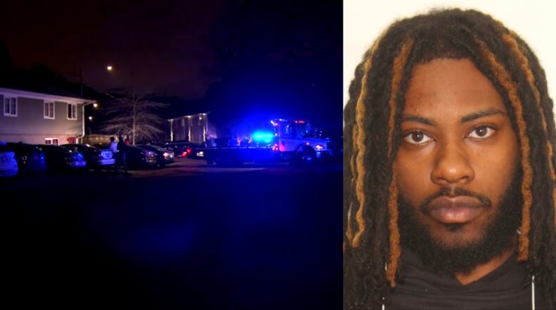 Joshua Nash was arrested in connection with a fatal shooting at The Pines at West Cobb on Wednesday night, police said.