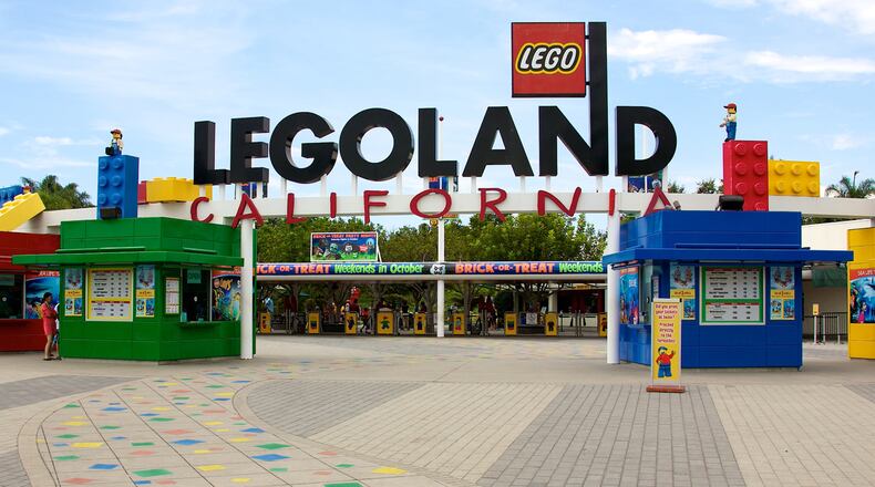If you buy three annual passes to Legoland in Carlsbad, you can get a fourth pass free. The passes are also good for admission to attractions around the country. (Dreamstime)