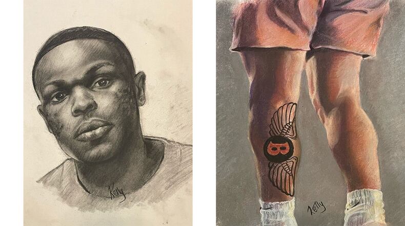 The GBI released sketches of a man suspected in a May armed robbery in Clayton County.