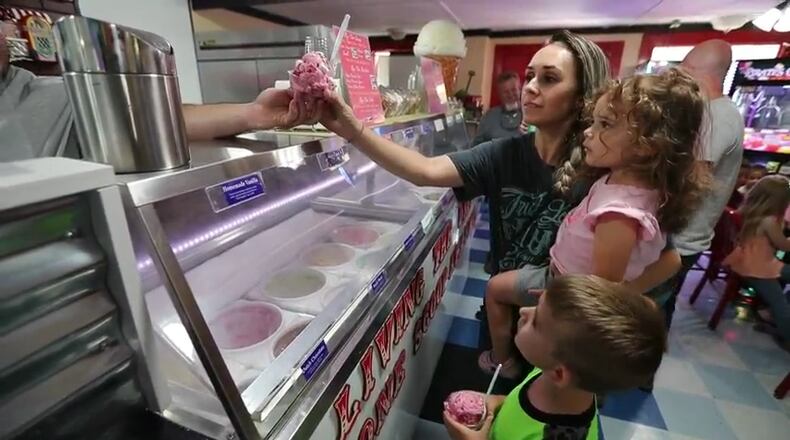 Happy Days Ice Cream Parlor has opened a second location on Central Boulevard in Guyton, Georgia. (Photo Courtesy of Richard Burkhart/Savannah Morning News)
