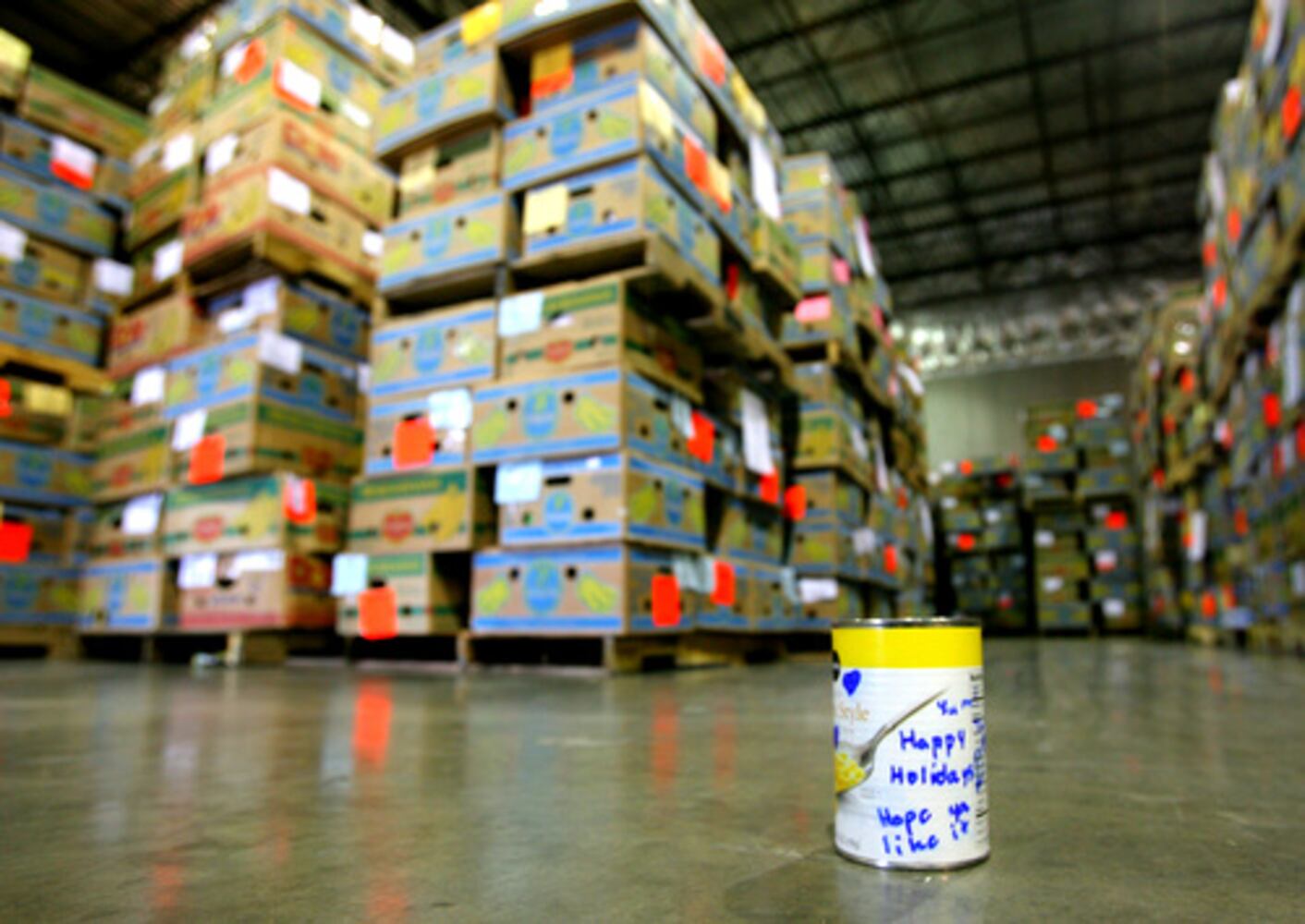 A canned corn's journey
