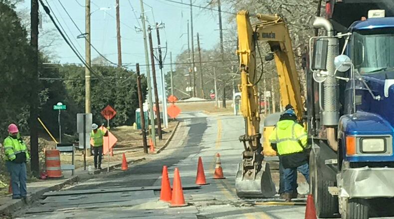 Downtown Clarkston is going to see some roadwork for about a week.