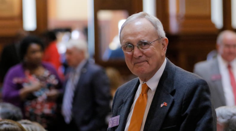 House Rules Chairman John Meadows, R-Calhoun, in a 2017 file photo. BOB ANDRES /BANDRES@AJC.COM
