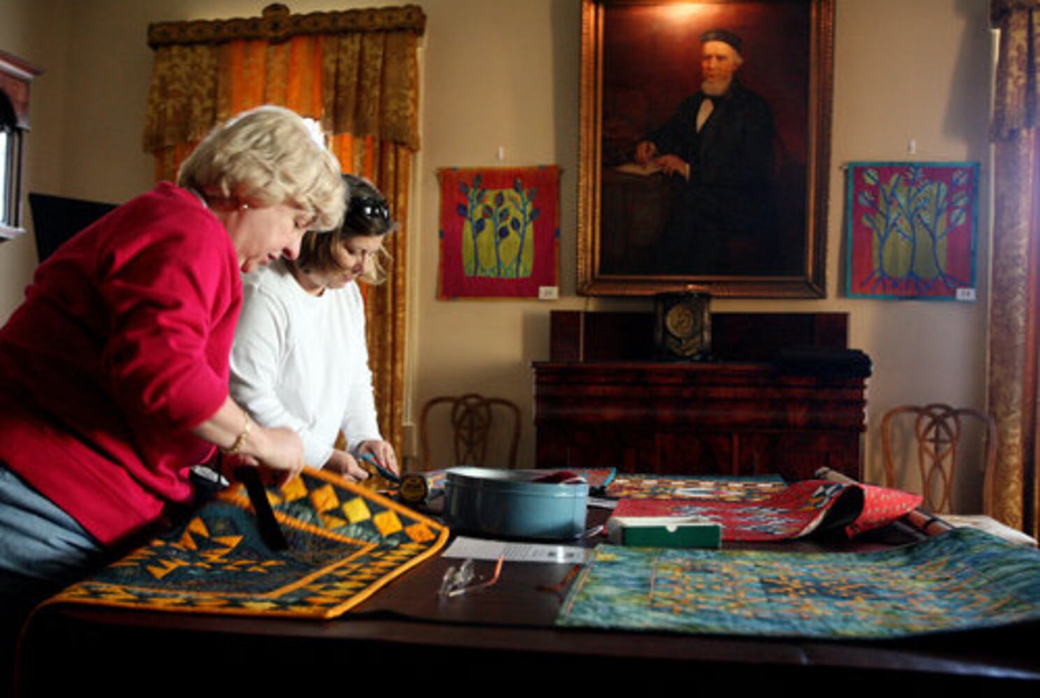 Bulloch Hall Quilt Guild prepares for show